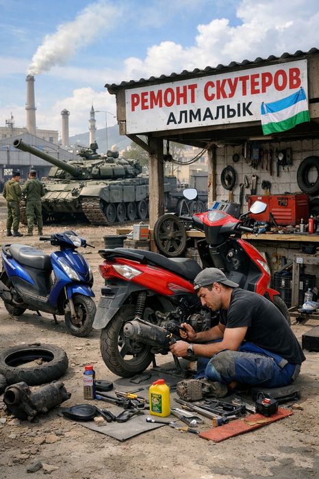 Ремонт скутеров бензиновый и электрические