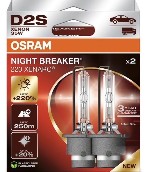 Osram xenarc night breaker 220 d2s
