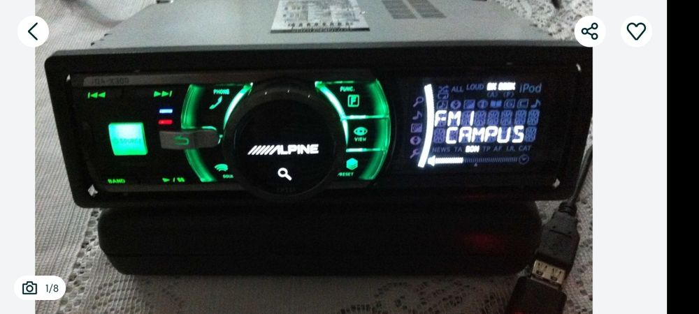 Alpine IDA-X300 player