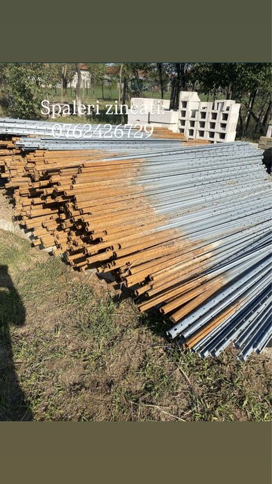 Vindem stalpi zincati pentru grad  la lungimea de 2.20/2.30/2.40m