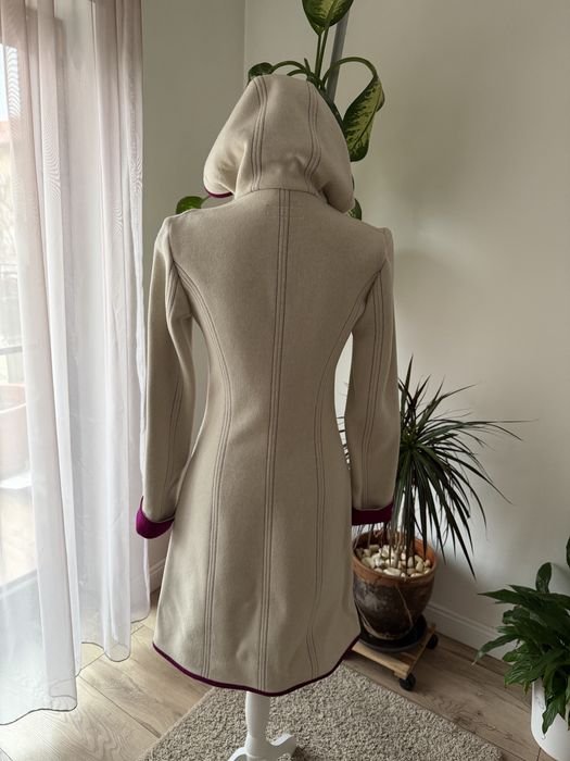 Palton 100% lana merinos fina facut in Austria