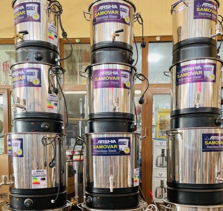 Samovar restoration choyxona Kafe uchun Juda qulay samovar