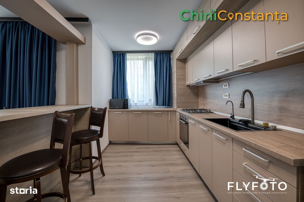 #Apartament mobilat, terasă spațioasă | Faleză Nord - Universitate — fotografia 2