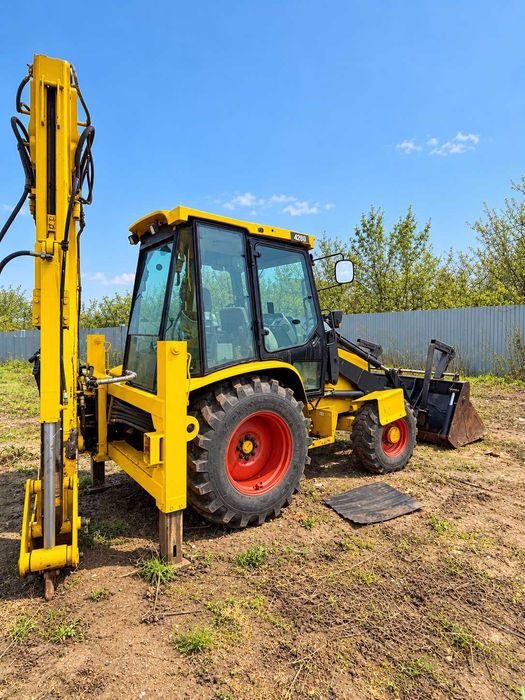 Buldoexcavator Caterpillar 428D 2005, 6093 ore