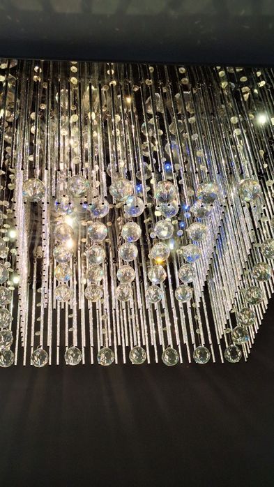 Люстра полухрусталь