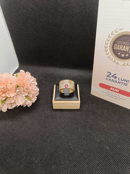 Inel aur 18K 8.89g (Ag16 Moldova b33227) - Garantie 2 ani!