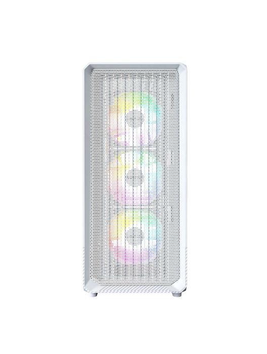 { Montech X5 Black +3xCooler RGB White корпус для ПК (360mm)