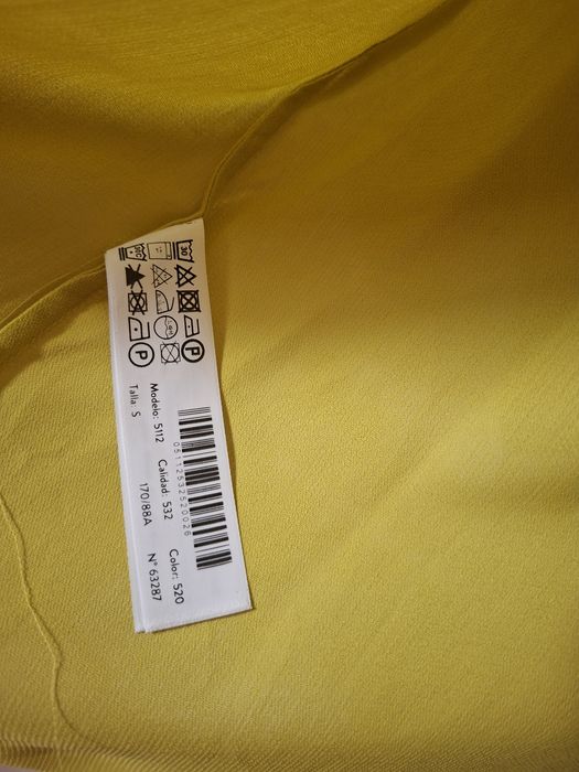 MASSIMO Dutti 100%  viscosa/модел с отворен гръб