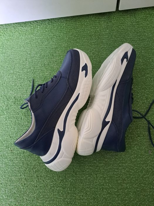 Vind pantofi piele naturala Dora -bleumarin