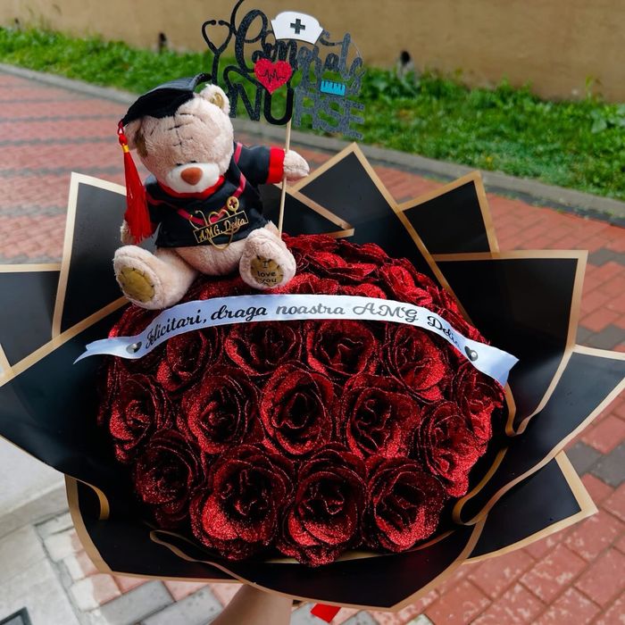 Buchete de trandafiri din sapun