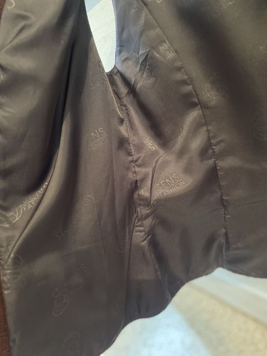 Жакет с юбкой офисная