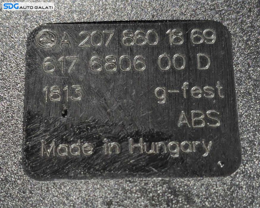 Pretensionare Capsa Centura Siguranta Scaun Stanga Fata Mercedes Clasa E Class W207 2009 - 2016 Cod A2078601869 [LR4091]