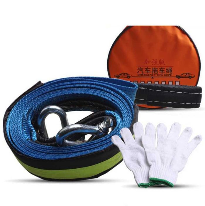 OffRoad Сапан / Въже за теглене 5 Тона 4 Метра Колан За Теглене