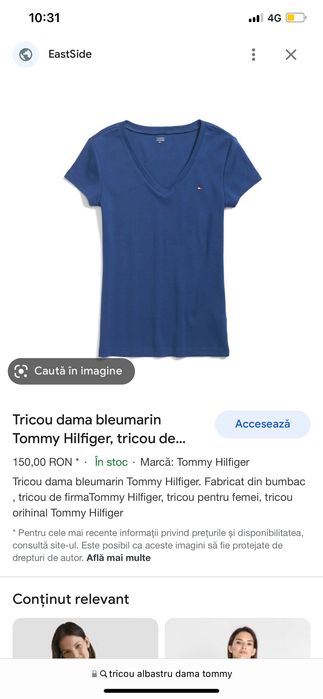 Tricou Tommy hilfiger dama