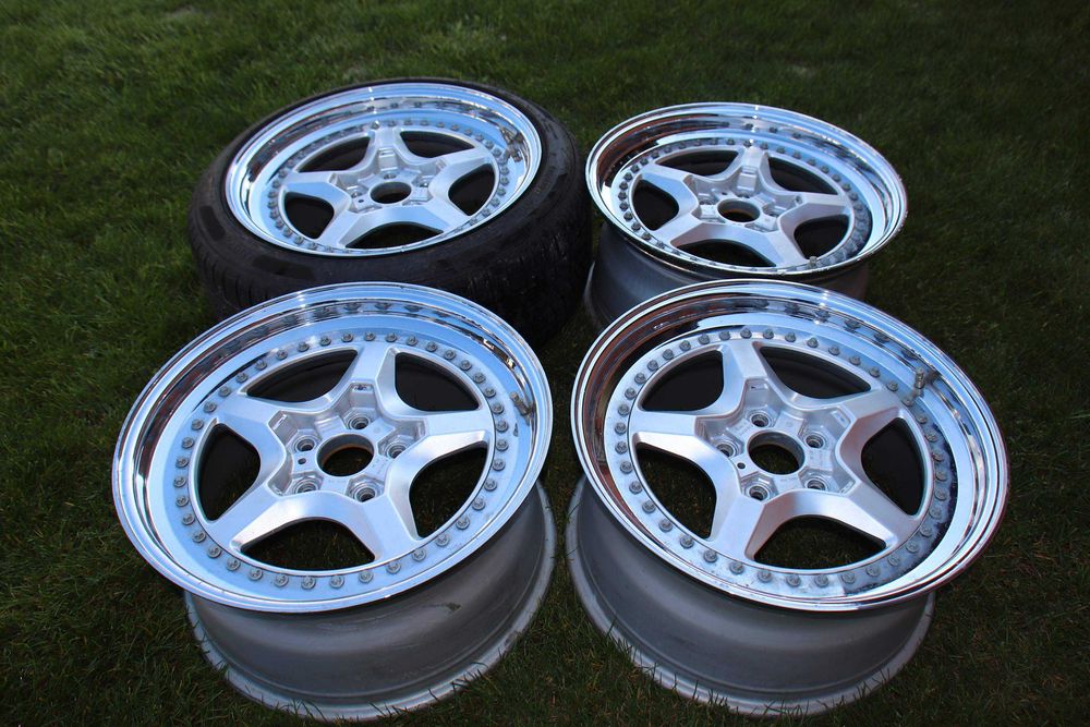 Jante modulare Eclair 5x112 (ca Bbs RS OZ Futura) ultra rare Radinox