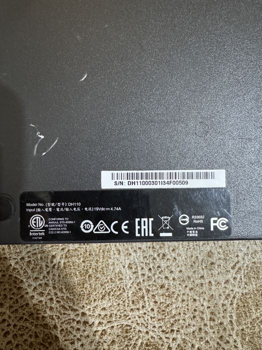 Мини-ПК Intertek DH110 (без накопителя)