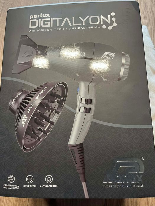 Сешоар DIGITALYON GLITTER GRAY + Difuzer Magic Sense