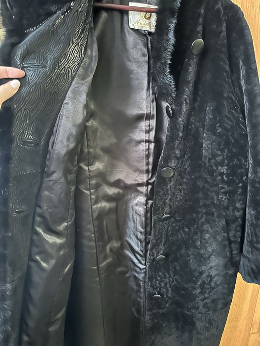 Шуба мутоновая. Размер 56