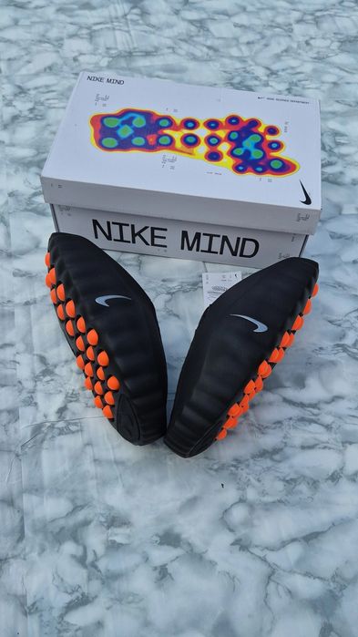 Slapi Nike Mind 001 Black Chrome 44
