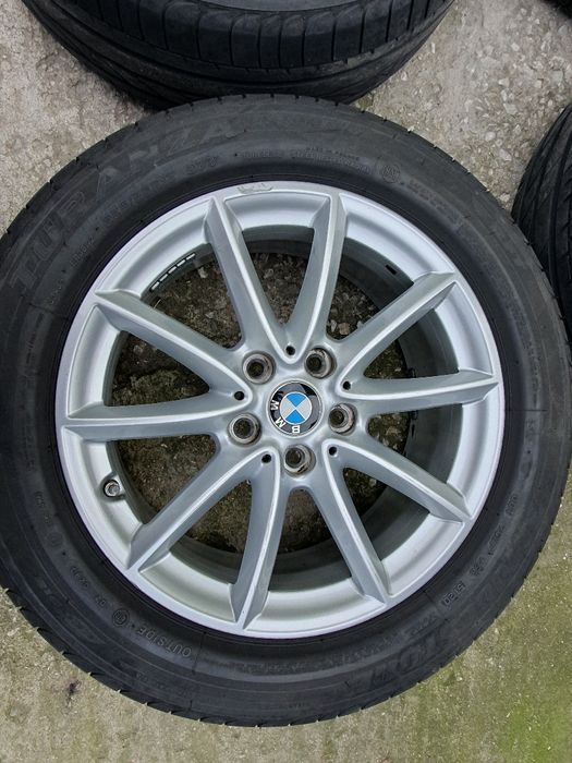 4бр алуминиеви джанти за БМВ Х1  / 20018г/ 7.5ж Х 17 / ет 52/ 5Х 112/
