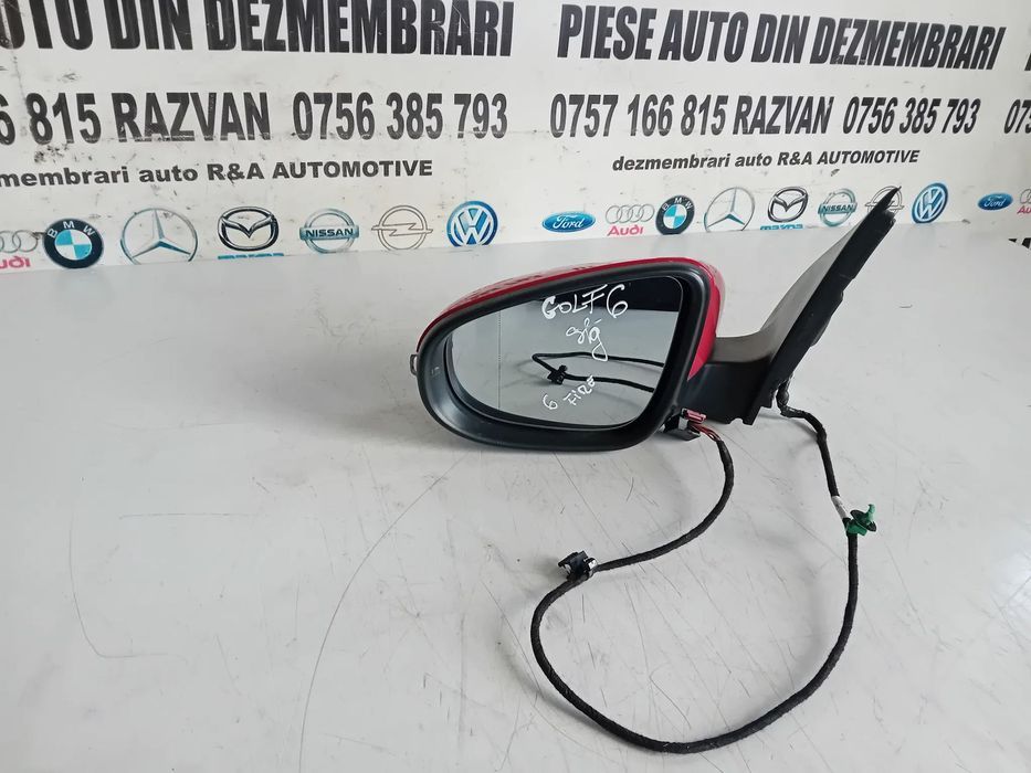 Oglinda Stanga Vw Golf 6 VI Electrica An 2008-2013 6 Fire La Mufa Volan Stanga Europa