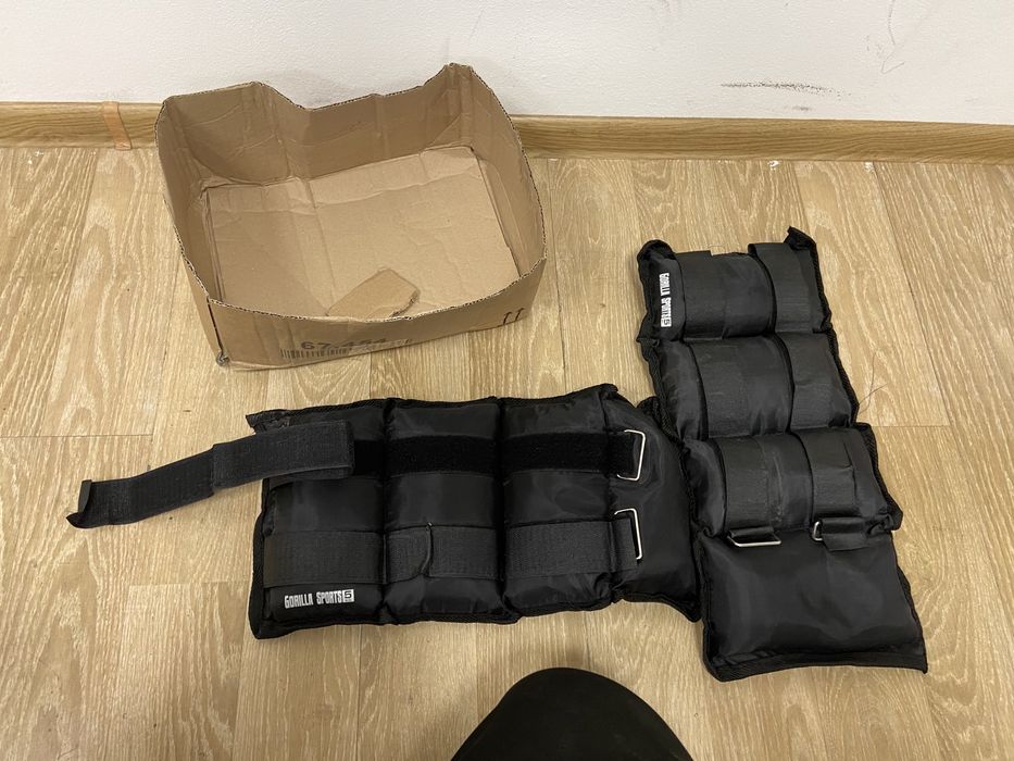 Greutati incheieturi picioare glezne 5 kg+5 kg brate fitness noi Germa