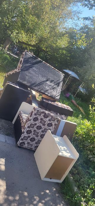 На дрова диван и кровать