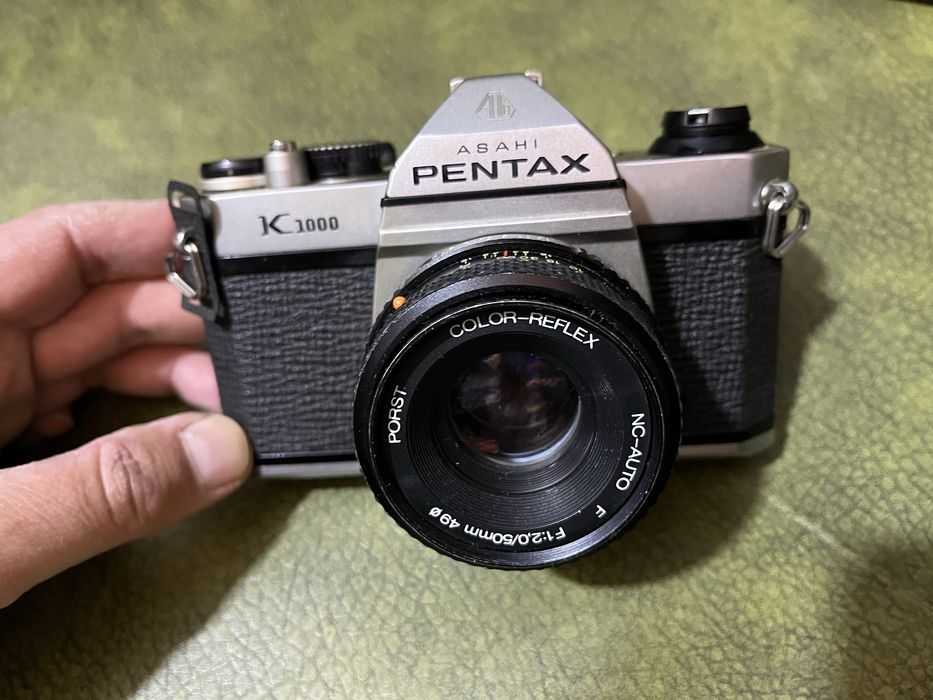 Aparat foto Pentax K1000 full metal anii ‘80