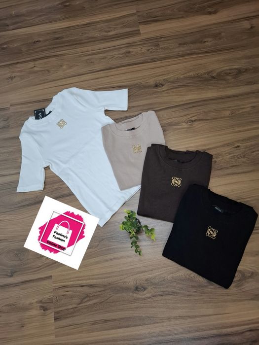 Тениска памучен рипс