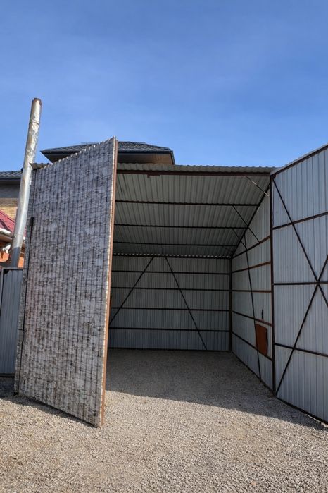 Продам металлический гараж 4×4 м | под внедорожник | высокий