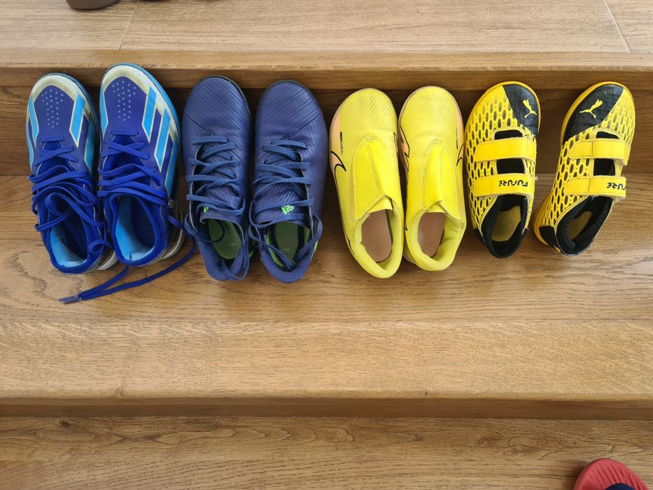 Adidasi copii si ghete fotbal Nike, Adidas, Skechers marimi 29-33