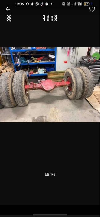 Axa remorca Cauciucuri    Anvelope 11 /12,4 R 32