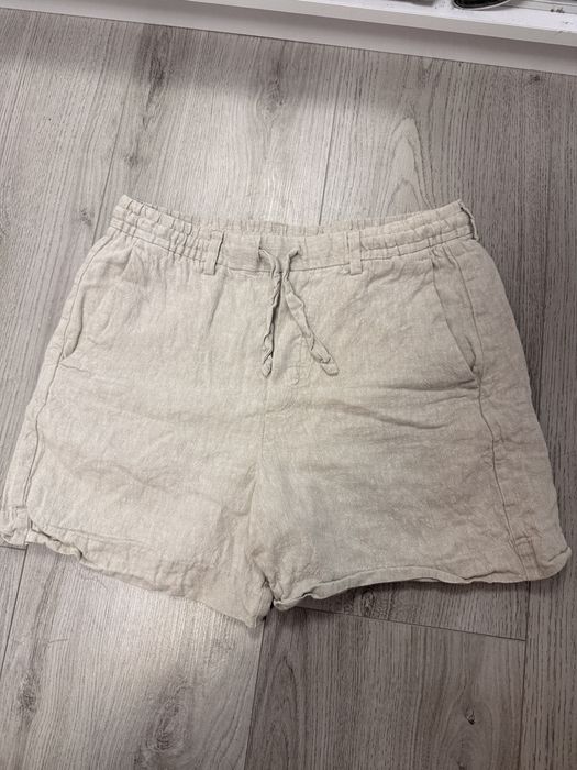 мъжки Къси гащи 100% лен  Zara Зара 32 номер