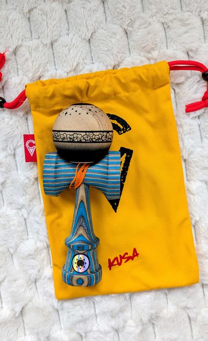 SOL Su Lab Kendama, Friction Clear/Fuzzy, Luzumaki/Craft Spectra Ken