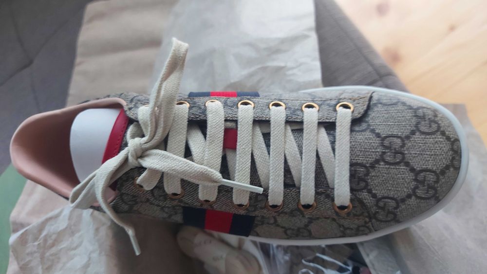 Дамски НОВИ кецове Гучи оригинални