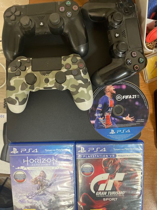 Пс4-слим на 500 гигабайт