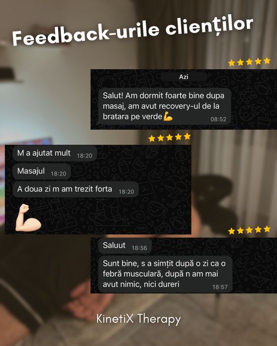 Kinetoterapeut licențiat – Masaj terapeutic personalizat | Sector 3
