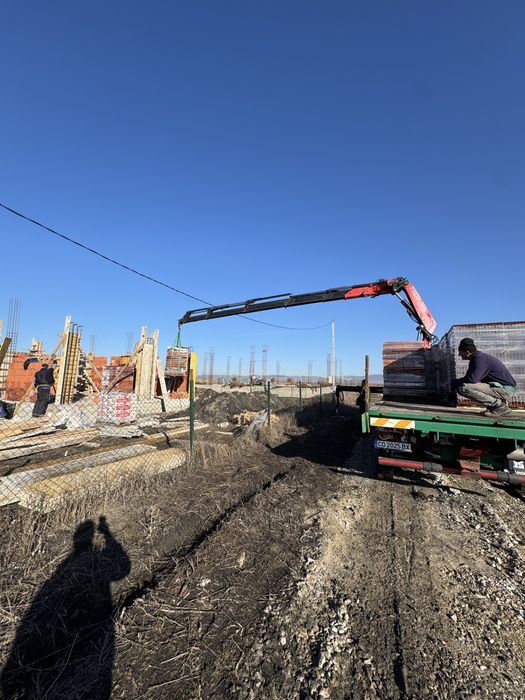 Камион с кран,до21м.до13т.,Транспортни услуги