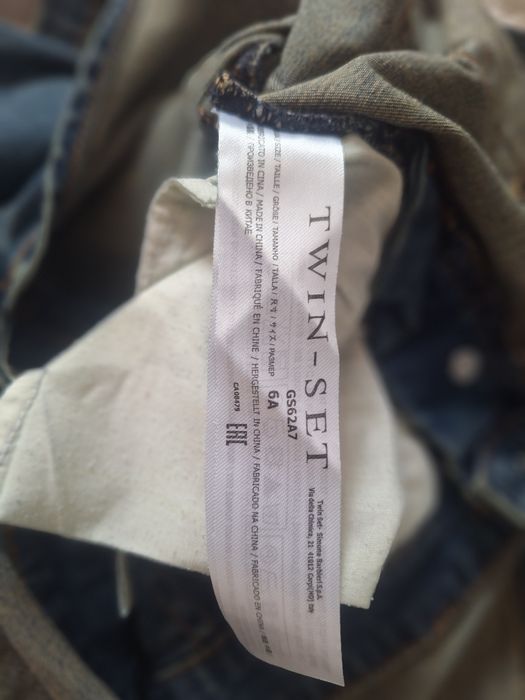 Дънков гащеризон  TWINSET за момиче  116-122, 6-7г