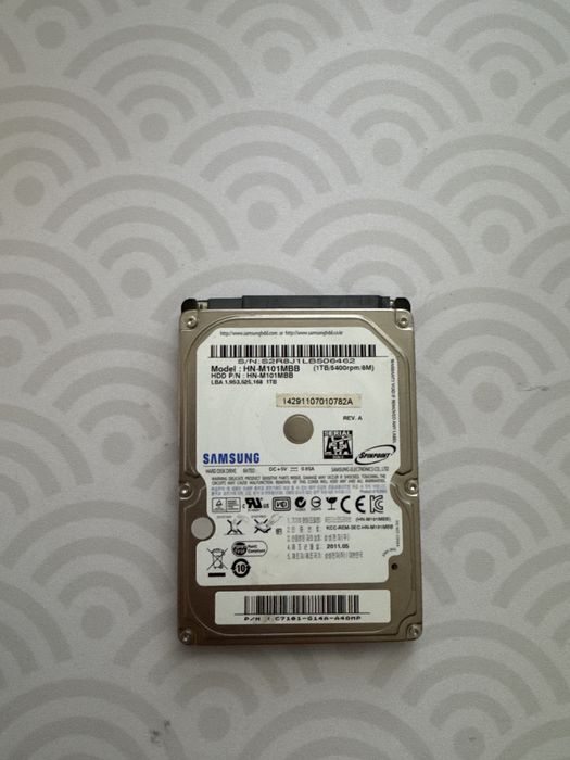 Hard Disk Samsung Toshiba Hitachi 1TB 500GB