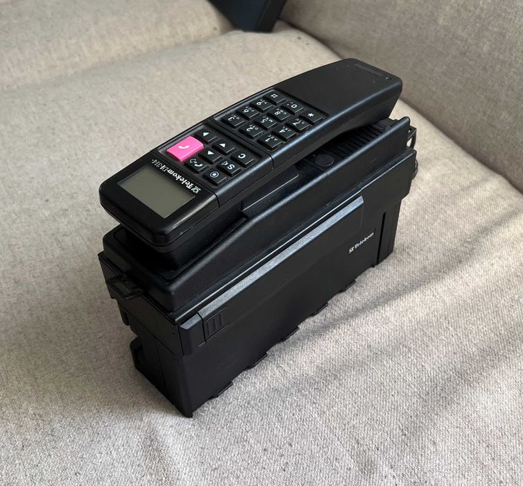 Telefon auto vintage Siemens Telekom DI-314 GSM CEPT colectie rar