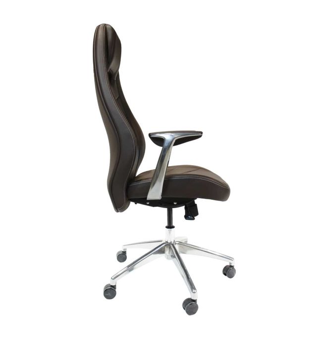 Руководительское кресло LOTUS коричневый с бесплатной доставкой