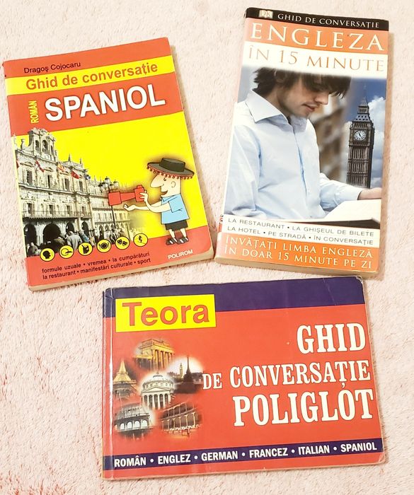 Ghiduri conversatii engleza, spaniola