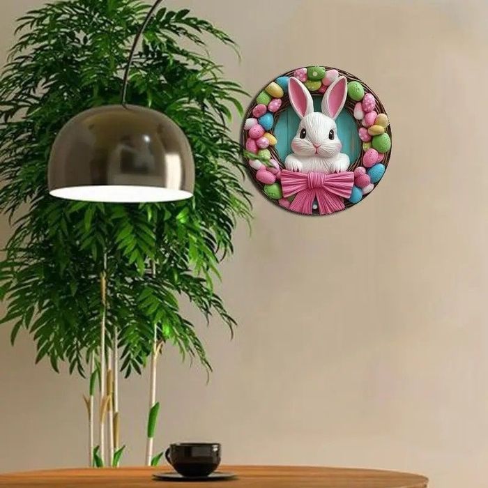 Декоративная табличка, Пасхальный кролик