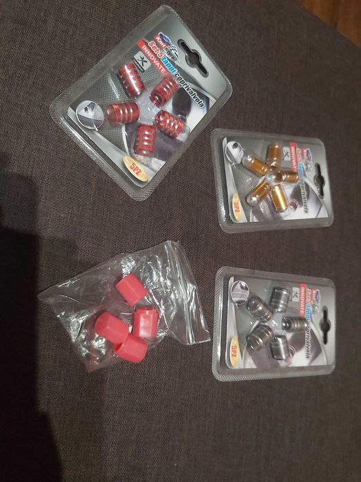 Capace ventil 5buc ~valva Schrader~ (pret pe set)