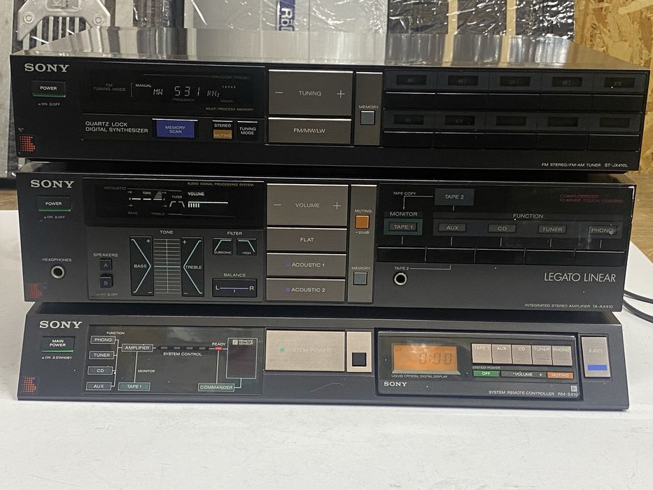 Sistem audio Sony Legato Linear TA AX 410 Rara