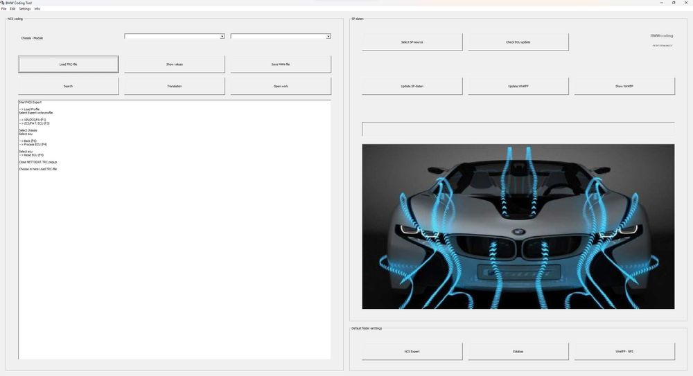 Диагностика и отключване на екстри БМВ - INPA, NCS Expert, Tool32