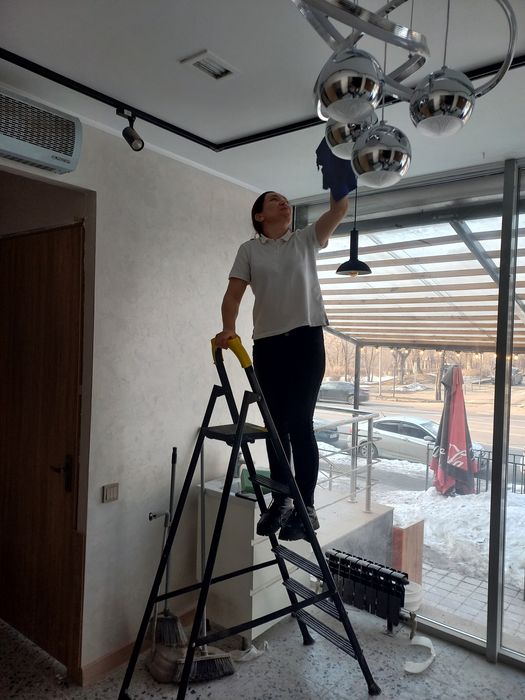 Уборка после ремонта офисов домов