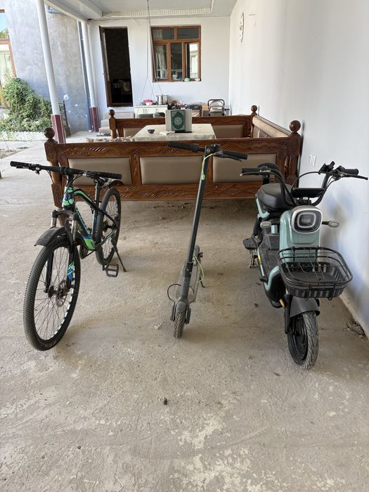 velosiped samakat skuter hammasi sotiladi.