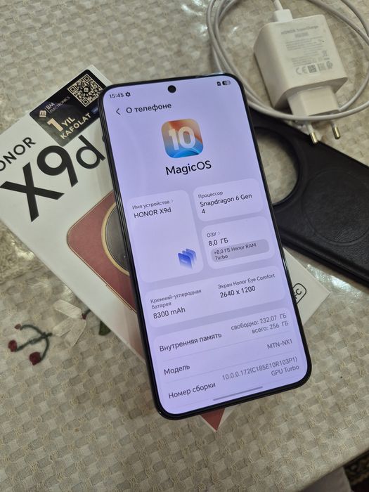Honor x9d 256gb Global ideal